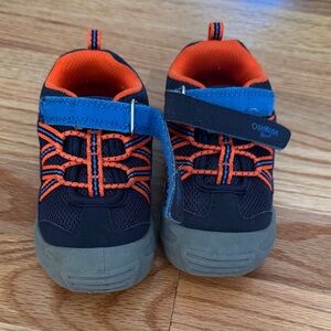 OshKosh B'gosh Kids' Black, Orange, and Blue Sneakers